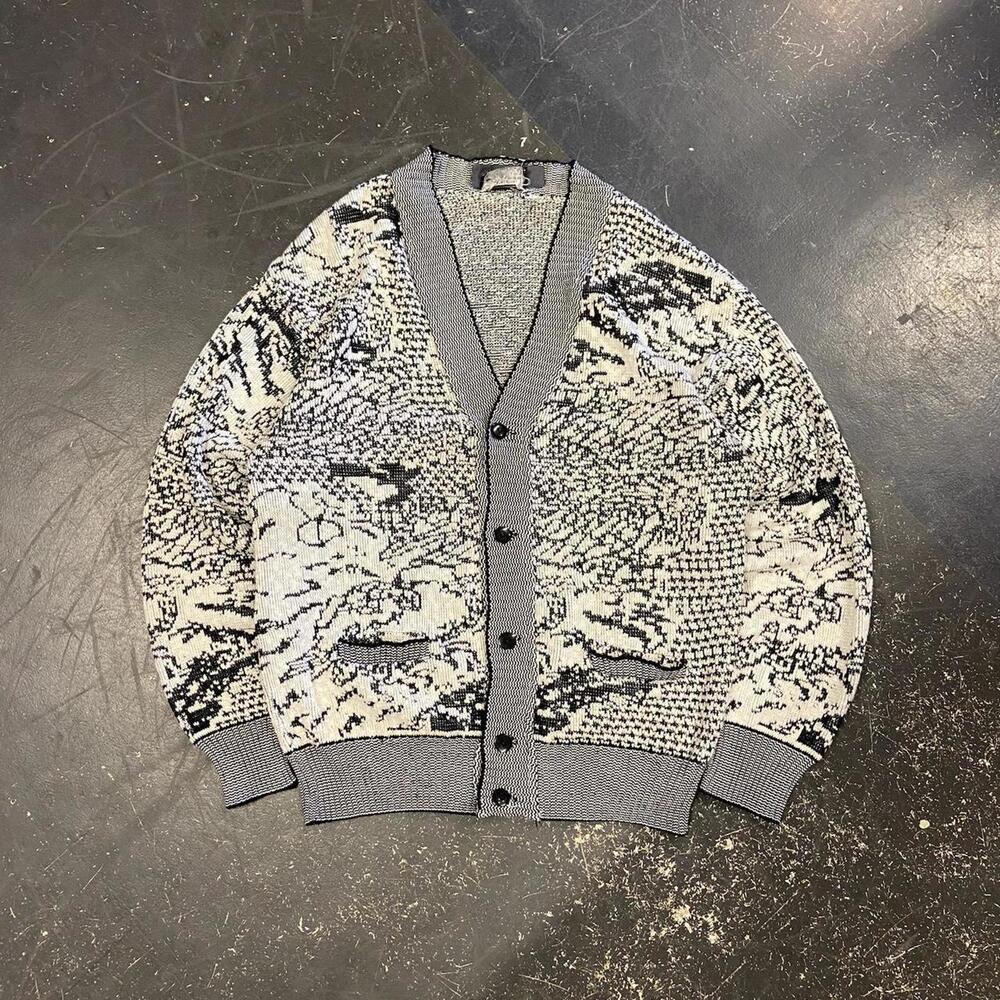 Vintage Sears Patterned Cardigan